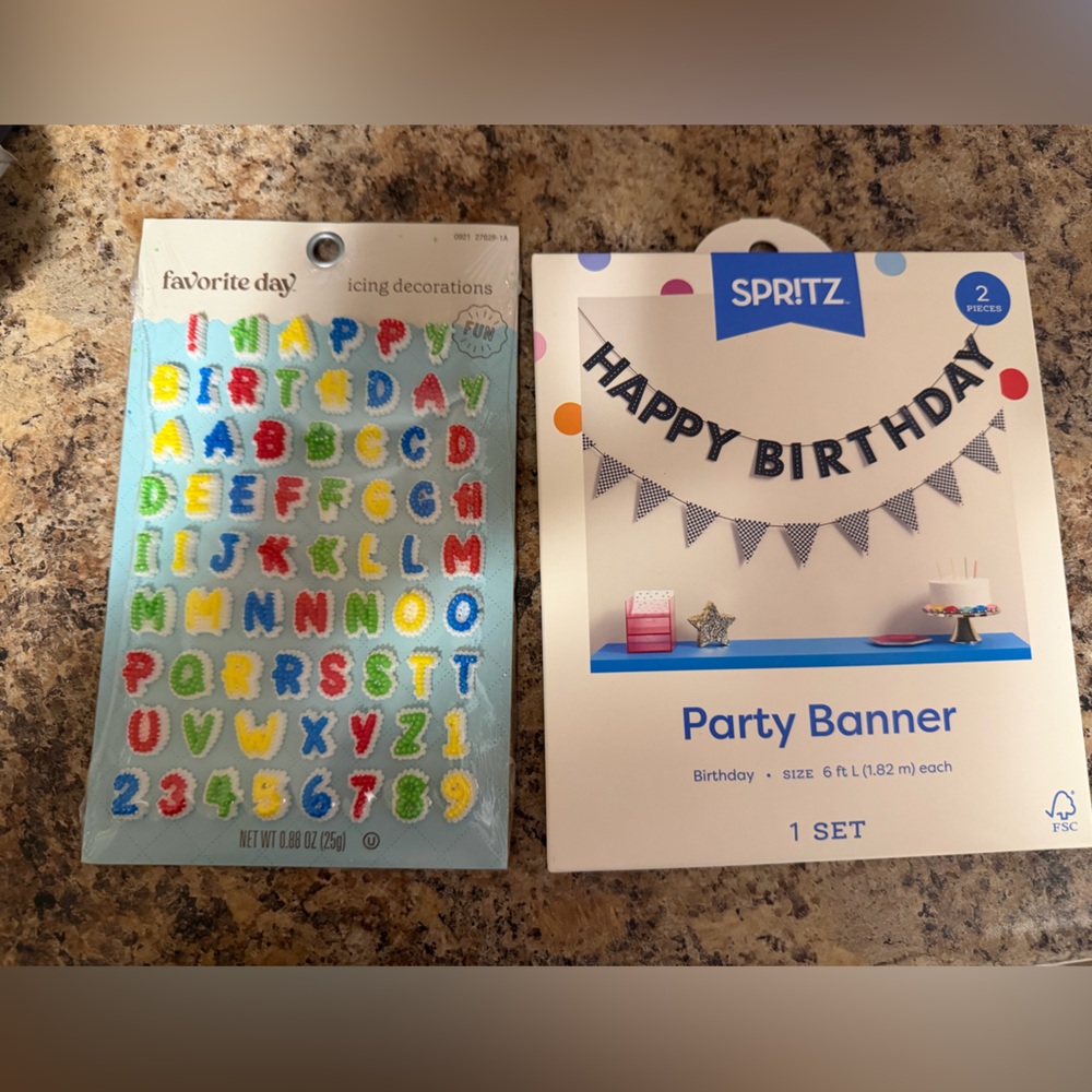 Birthday decorations